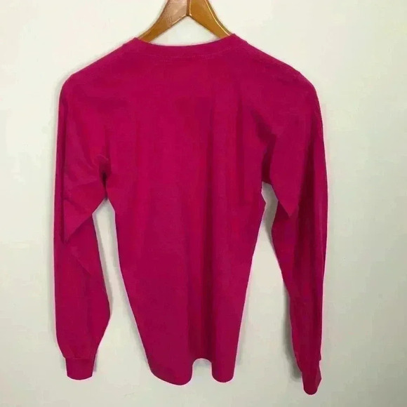 Tik Tok Unisex Pink Small Long Sleeve Pullover - Picture 6 of 6
